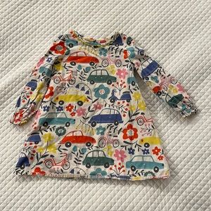 Mini Boden Girls Long Sleeve Dress 4/5